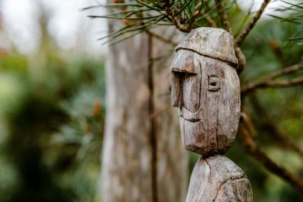 Projekt Park der Gärten Holzskulptur