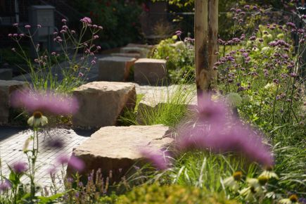 Projekt Gartengemeinschaft Detail Terrassenbegrenzung
